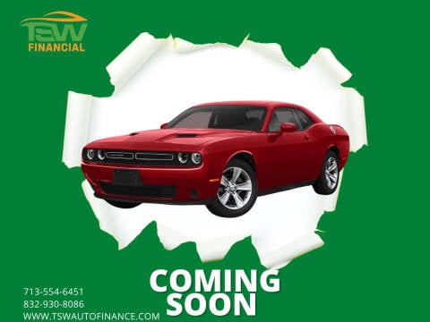 2019 Dodge Challenger for sale at TSW Financial, LLC. in Houston TX