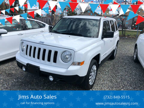 2016 Jeep Patriot for sale at Jims Auto Sales in Lakehurst NJ