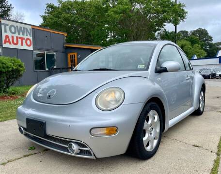 2002 Volkswagen New Beetle for sale at Town Auto in Chesapeake VA