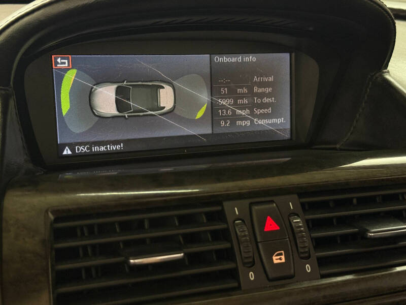 2009 BMW 6 Series 650i