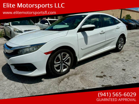 2017 Honda Civic for sale at Elite Motorsports LLC in Saint Petersburg FL