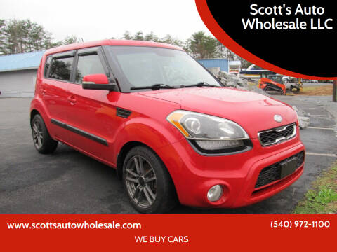 2013 Kia Soul for sale at Scott's Auto Wholesale LLC in Locust Grove VA