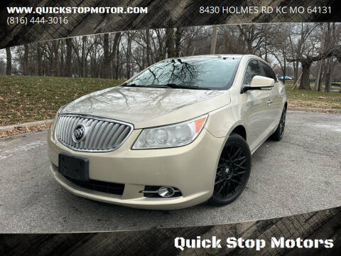 2012 Buick LaCrosse for sale at Quick Stop Motors in Kansas City MO