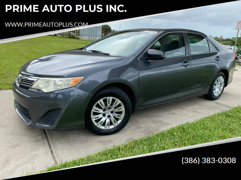 2012 Toyota Camry for sale at PRIME AUTO PLUS INC. in Daytona Beach FL