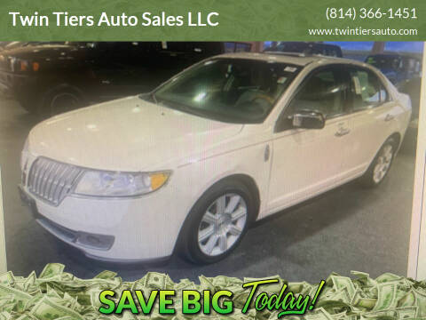 2010 Lincoln MKZ for sale at Twin Tiers Auto Sales LLC in Olean NY