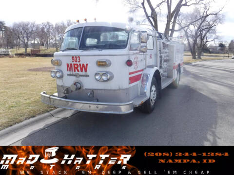 1971 American LaFrance Fire Truck