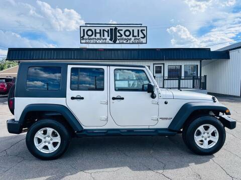 2010 Jeep Wrangler Unlimited for sale at John Solis Automotive Village in Idaho Falls ID