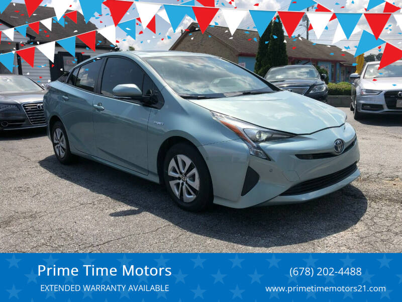 2018 Toyota Prius for sale at Prime Time Motors in Marietta GA