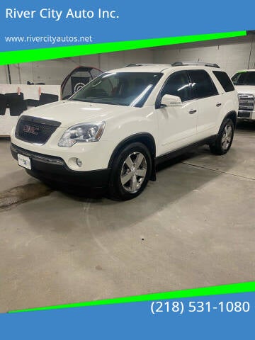 2011 GMC Acadia for sale at River City Auto Inc. in Fergus Falls MN