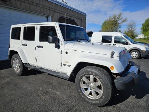 2013 Jeep Wrangler Unlimited for sale at Tumbleson Automotive in Kewanee IL