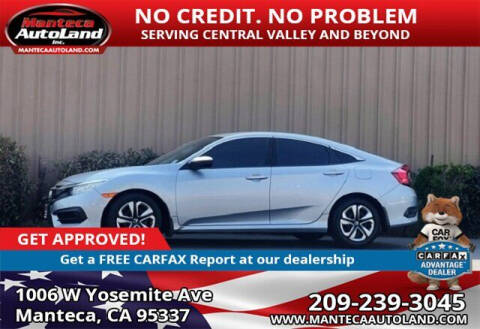 2018 Honda Civic for sale at Manteca Auto Land in Manteca CA