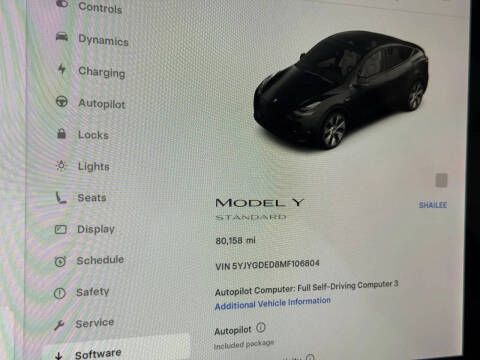 2021 Tesla Model Y Standard Range
