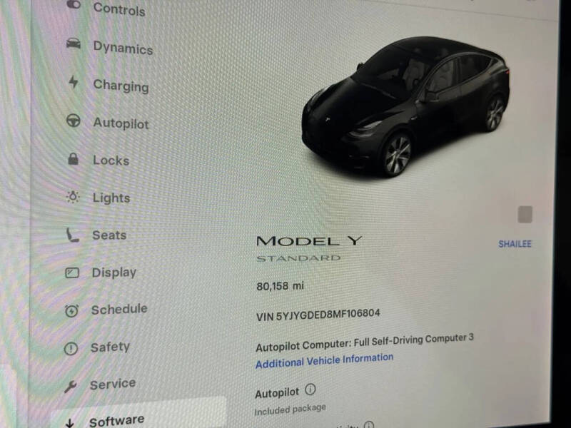 2021 Tesla Model Y Standard Range