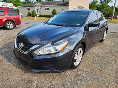 2016 Nissan Altima for sale at First Class Auto Sales in Manassas VA