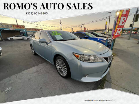 2013 Lexus ES 350 for sale at ROMO'S AUTO SALES in Los Angeles CA