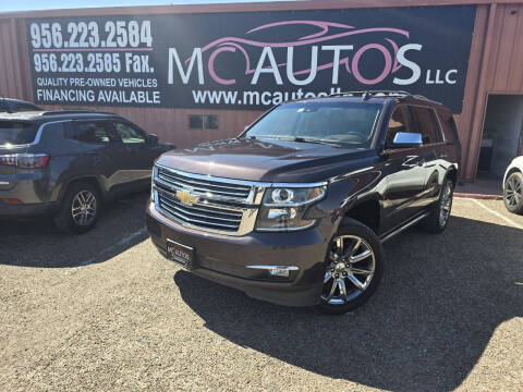 2015 Chevrolet Tahoe for sale at MC Autos LLC in Pharr TX