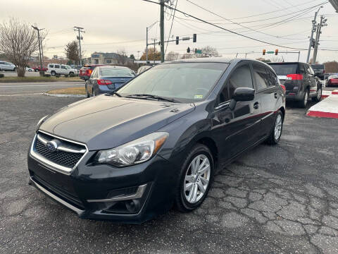 2016 Subaru Impreza for sale at Car Outlet Inc. in Virginia Beach VA