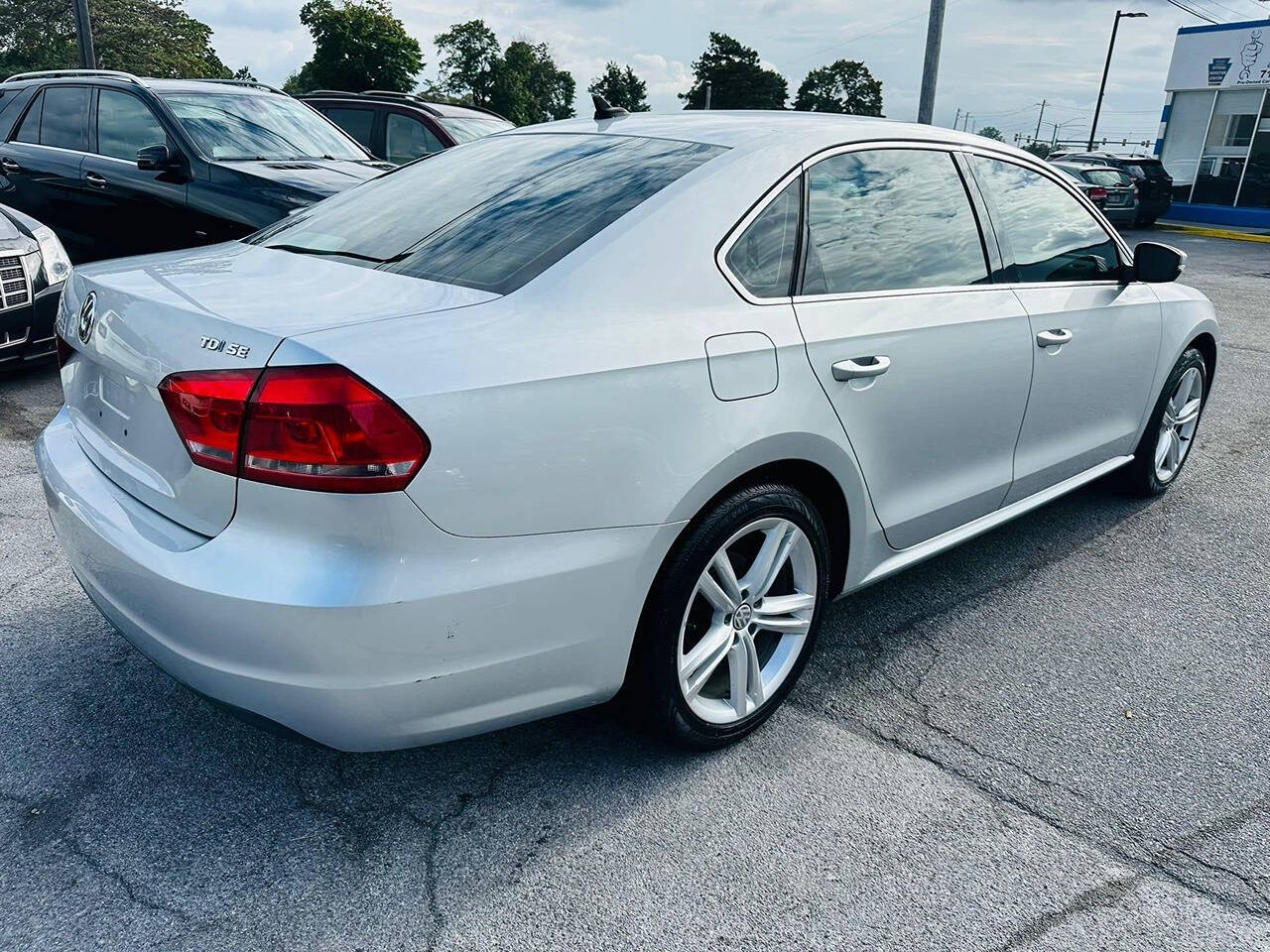 2015 Volkswagen Passat for sale at Sams Auto Repair & Sales LLC in Harrisburg, PA