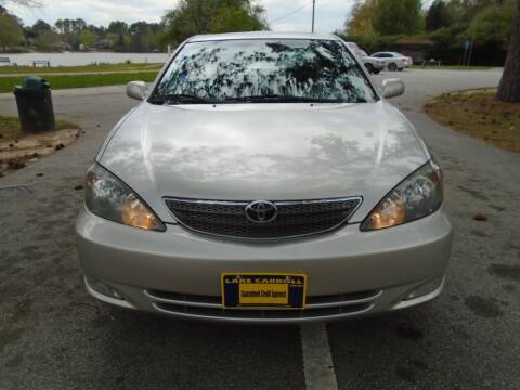 2002 Toyota Camry for sale at Lake Carroll Auto Sales in Carrollton GA