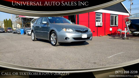 2010 Subaru Impreza for sale at Universal Auto Sales in Salem OR