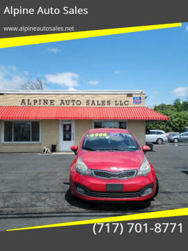 2013 Kia Rio for sale at Alpine Auto Sales in Carlisle PA