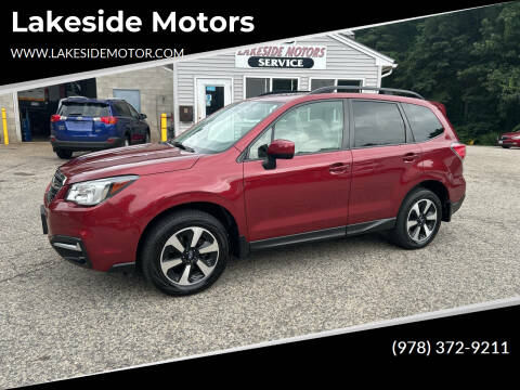 2018 Subaru Forester for sale at Lakeside Motors in Haverhill MA