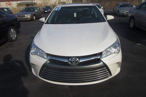 2016 Toyota Camry for sale at Burgess Motors Inc in Michigan City IN