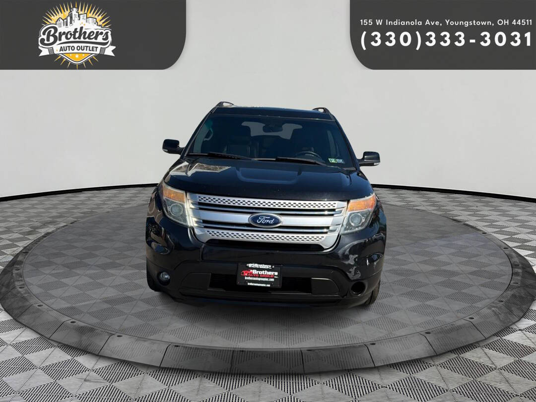 Black 2015 Ford Explorer XLT AWD XLT 4dr SUV 2
