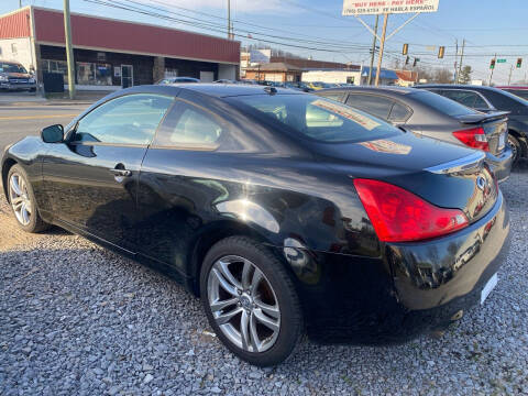 2009 Infiniti G37 Coupe x