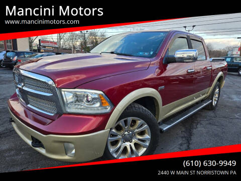 2013 RAM 1500 for sale at Mancini Motors in Norristown PA