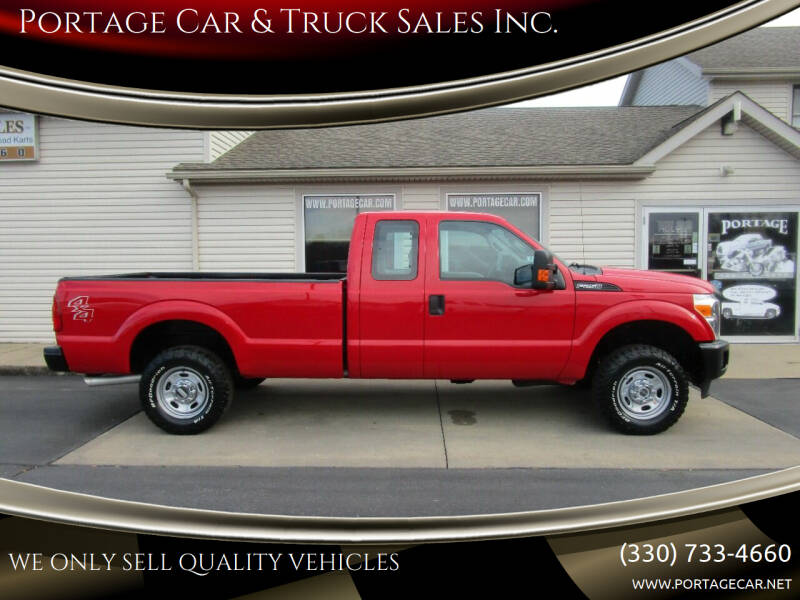 2015 Ford F-250 Super Duty for sale at Portage Car & Truck Sales Inc. in Akron OH