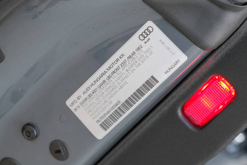 2017 Audi TT 2.0T quattro