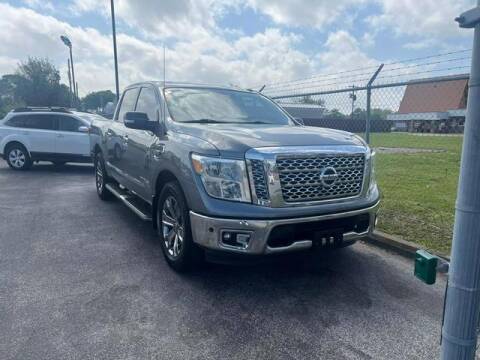 2017 Nissan Titan for sale at CE Auto Sales in Baytown TX