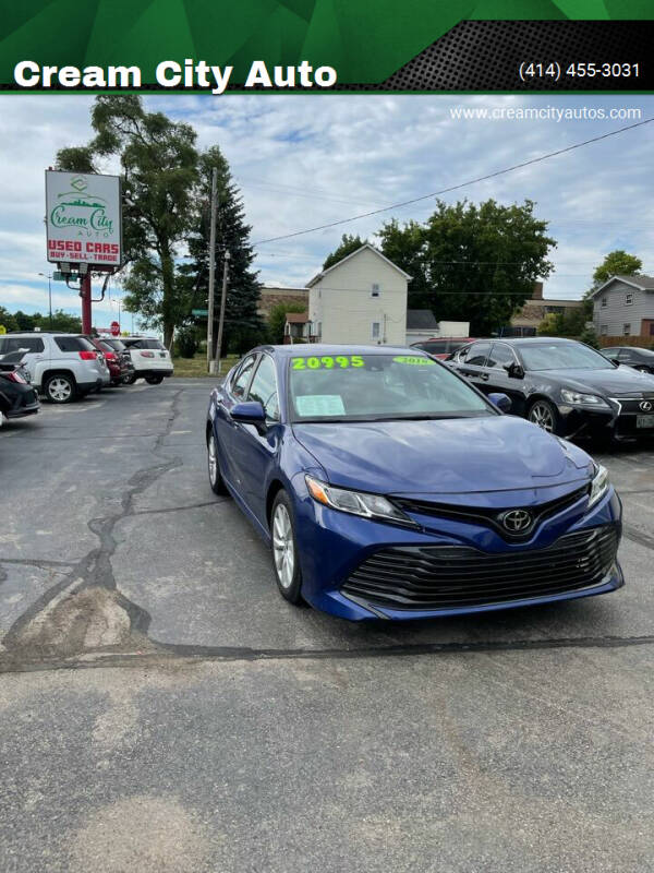 2018 Toyota Camry for sale at Cream City Auto in Milwaukee WI