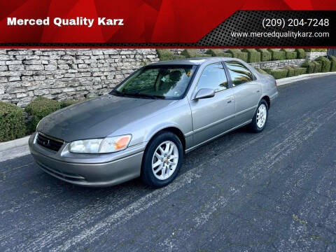 2001 Toyota Camry for sale at Merced Quality Karz in Merced CA