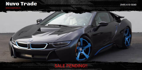 2015 BMW i8 for sale at Nuvo Trade in Newport Beach CA