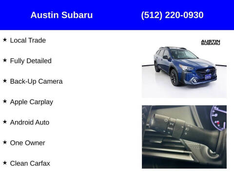 2023 Subaru Outback Onyx Edition