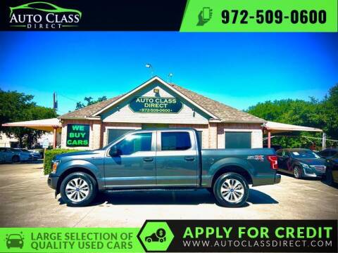2018 Ford F-150 for sale at Auto Class Direct in Plano TX