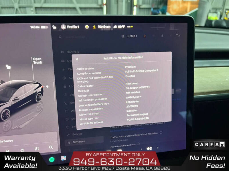2022 Tesla Model 3 Performance