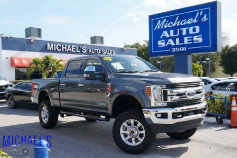 2019 Ford F-250 Super Duty for sale at Michael's Auto Sales Corp in Hollywood FL