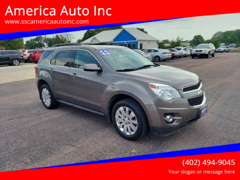 2011 Chevrolet Equinox for sale at America Auto Inc in South Sioux City NE