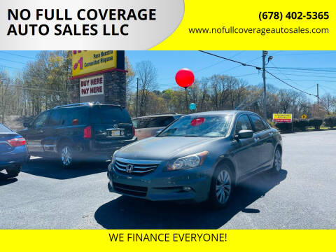2012 Honda Accord for sale at NO FULL COVERAGE AUTO SALES LLC in Austell GA