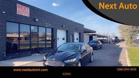 2014 Ford Fusion for sale at Next Auto in Mount Clemens MI