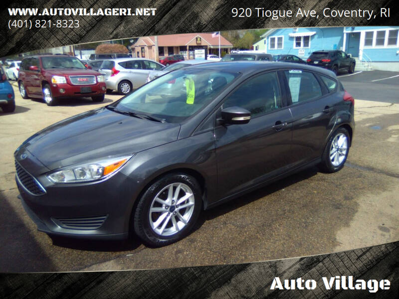2016 Ford Focus for sale at Auto Village in Coventry RI