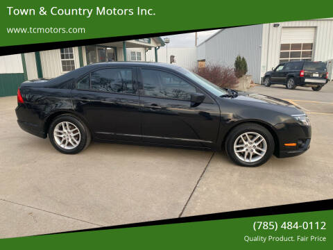 2011 Ford Fusion for sale at Town & Country Motors Inc. in Meriden KS