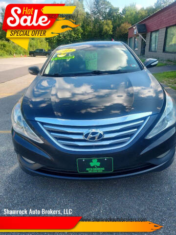 2014 Hyundai Sonata for sale at Shamrock Auto Brokers, LLC in Belmont NH
