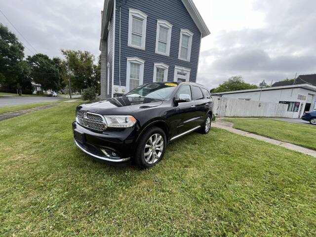 2018 Dodge Durango for sale at ROBERTS AUTOMOTIVE SALES & SERVICE in Watertown, NY