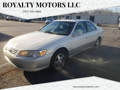 2001 Toyota Camry for sale at Royalty Motors LLC in Portsmouth VA