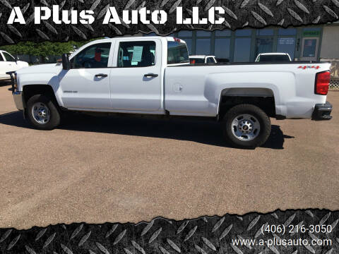 2016 Chevrolet Silverado 2500HD for sale at A Plus Auto LLC in Great Falls MT