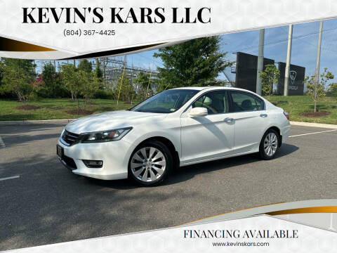 2013 Honda Accord for sale at Kevin's Kars LLC in Richmond VA